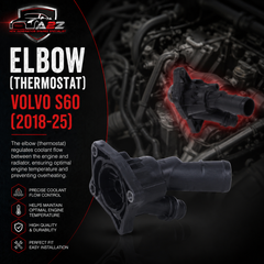 Elbow (Thermostat) 31686046 31474800 31293767 Compatible With VOLVO S60 II 134 Tag-E-115