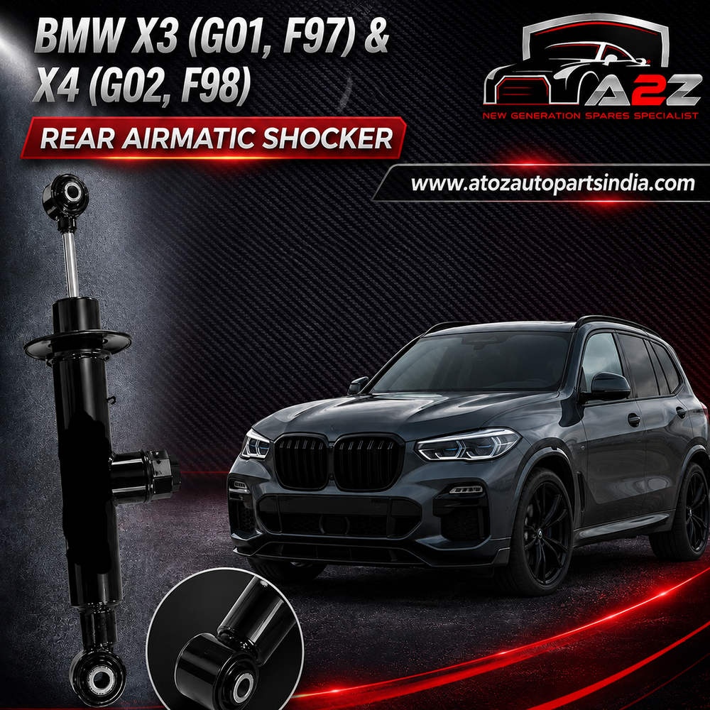 Rear Air Suspension Electric Shock Absorber Strut 37106887148 37106887152 Compatible With BMW BMW X3 (G01, F97) & X4 (G02, F98) (2017-24)