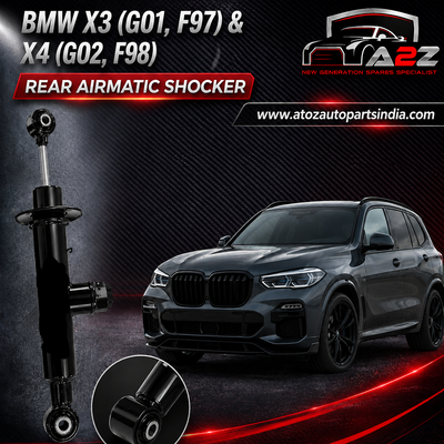 Rear Air Suspension Electric Shock Absorber Strut 37106887148 37106887152 Compatible With BMW BMW X3 (G01, F97) & X4 (G02, F98) (2017-24)
