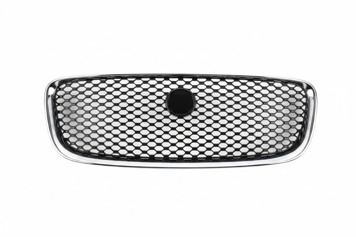 Outer Chrome Glossy Black Show Grill CUS62091 Compatible With Jaguar F-pace (2017-2020) Tag No.93