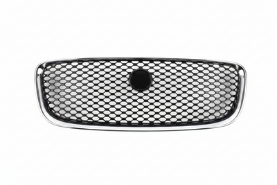Outer Chrome Glossy Black Show Grill CUS62091 Compatible With Jaguar F-pace (2017-2020) Tag No.93