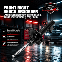 Front Right Shock Absorber LR060804 Compatible With LAND ROVER DISCOVERY SPORT (L550) & RANGE ROVER EVOQUE (L538) (1PCS)