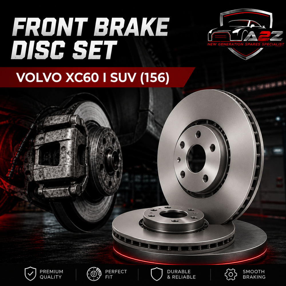 Front Brake Disc Set 31471034 & 31277342 & 31410568 Compatible With VOLVO XC60 I SUV (156)