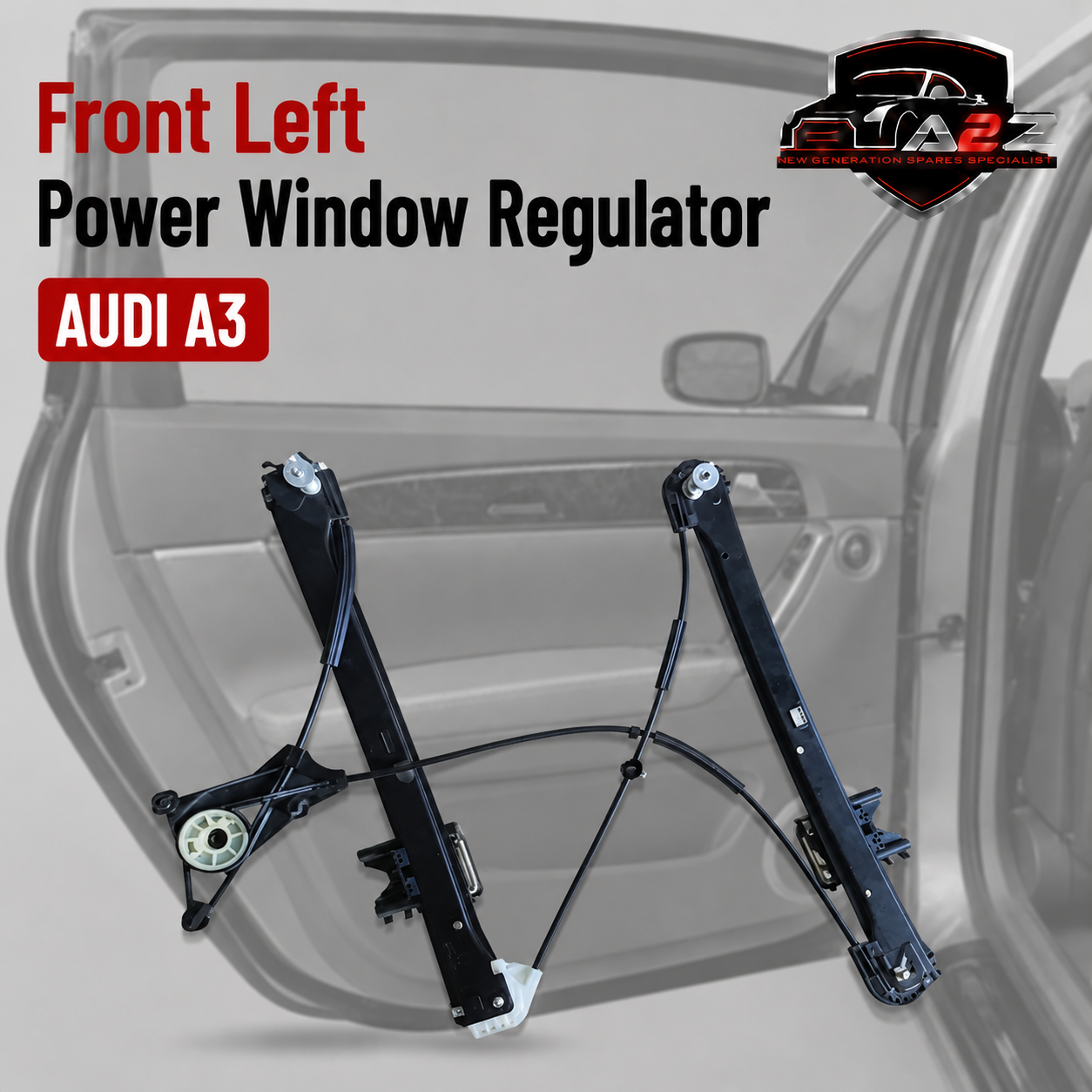 Front Left Power Window Regulator 8V0837461 Compatible with AUDI A3