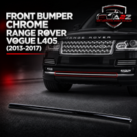 Front Bumper Chrome Compatible With Land Rover Range Rover Vogue - L405 (2013-2017) Tag No.18