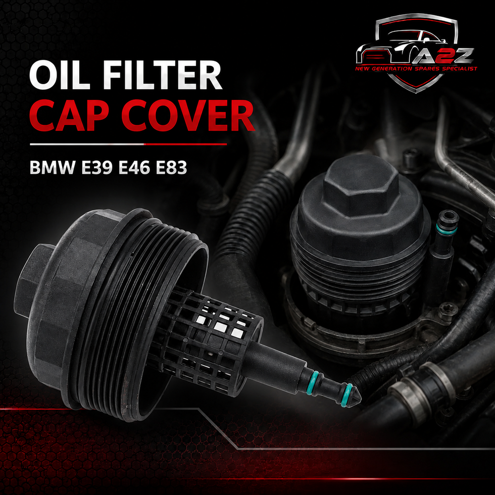 Oil Filter Cap Cover 11421744000 Compatible With BMW E39 E46 E83