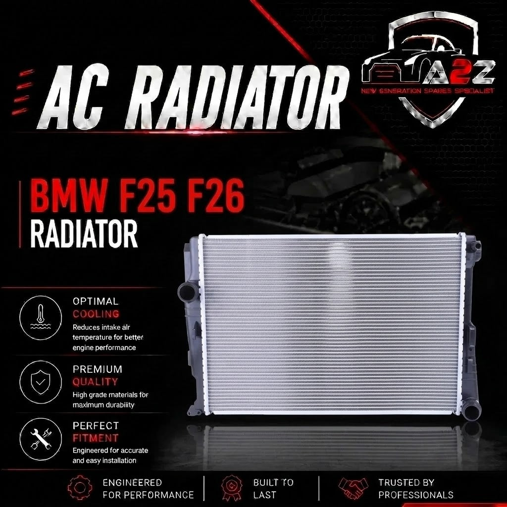 Engine Cooling Radiator 17118623369 Compatible With BMW F25 F26
