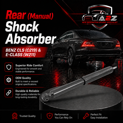 Rear (Left & Right Same) Shock Absorber 2113265100 2113260900 Compatible With MERCEDES-BENZ CLS (C219) &  E-CLASS (W211) (1PCS)