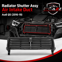 Radiator Shutter Assy Air Intake Duct 80A121223 Compatible With Audi Q5 (2016-19)