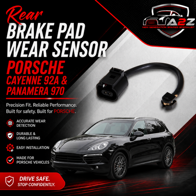 Rear Brake Pad Wear Sensor 7P0907637C Compatible With PORSCHE CAYENNE 92A & PANAMERA 970