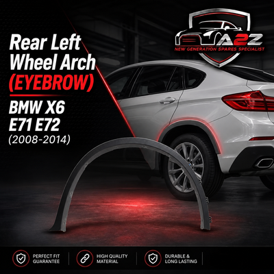Rear Left Wheel Arch (EYEBROW) 51777176329 Compatible With BMW X6 E71 & E72 (2008-2014) Tag No.101