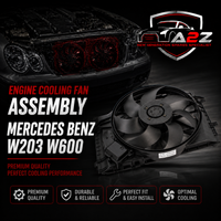 Engine Cooling Fan Assembly 2035000293 Compatible With Mercedes Benz W203 W600