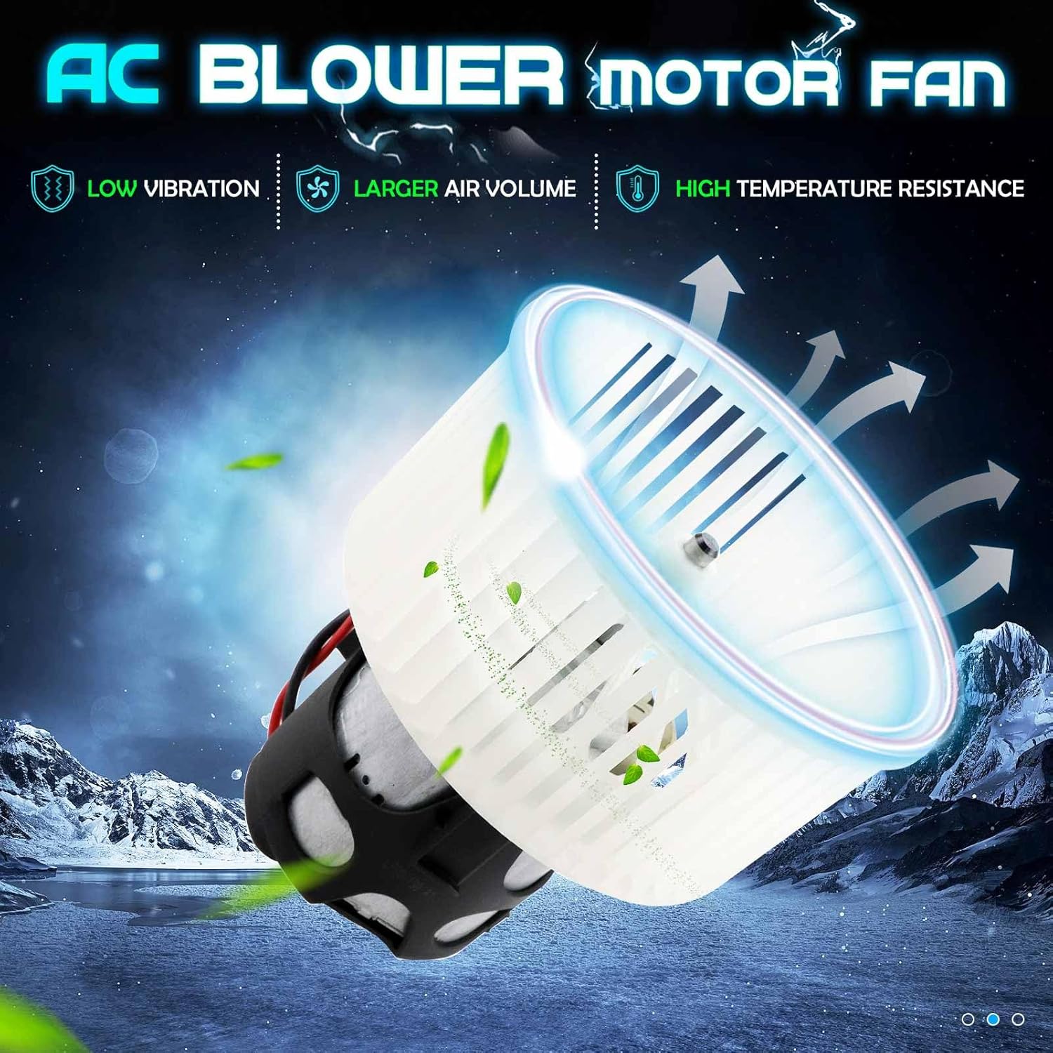 Blower Motor 64119242607 Compatible With BMW F18