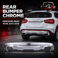 Rear Bumper Chrome 1568850925 Compatible With MERCEDES BENZ GLA-CLASS W156 2015-2018 Tag No.202