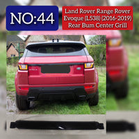 Rear Bumper Center Grill Compatible With Land Rover Range Rover Evoque (L538) (2016-2019) Tag No.44