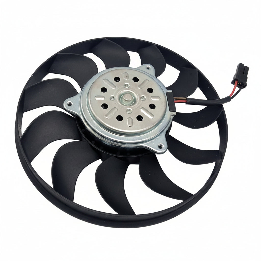 Engine Cooling Fan Motor Fan Assembly (Small) 4F0959455A Compatible With AUDI A6 C6 (4F2) | A6 / S6