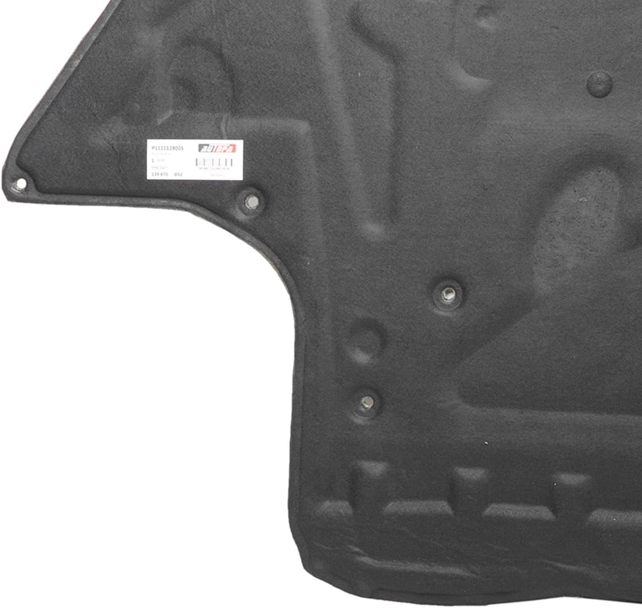 Hood Insulation Pad Liner Heat Shield 2116820626 Compatible With MERCEDES-BENZ E-CLASS (W211) Tag No.2