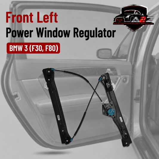 Front Left Power Window Regulator 51337281885 Compatible with BMW 3 (F30, F80)