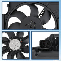 Engine Radiator Cooling Fan Assembly 17427617609 Compatible With BMW X1 (F48) & MINI (F55) | MINI / COOPER & MINI (F56) | MINI / COOPER