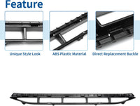 Front Bumper Central Grille 8R0807647B Compatible With  AUDI Q5 S-Line 2013-2017 Tag No.153
