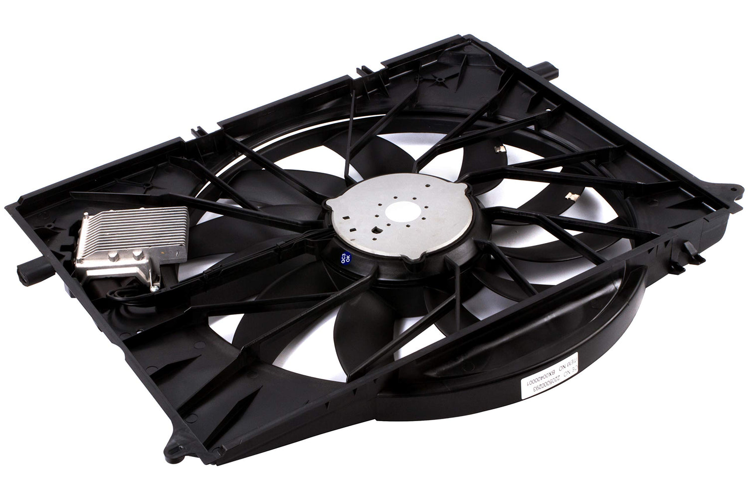 Electric Radiator Cooling Fan Assembly 2205000293 Compatible With Mercedes Benz W220 W850
