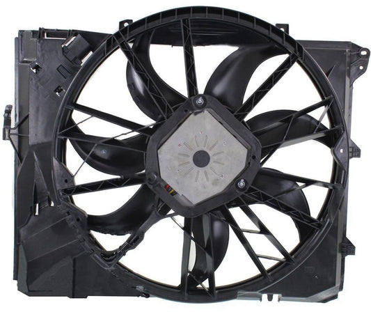 Engine Radiator Cooling Fan Assembly 17427562080 17427533274 Compatible With BMW 3 Series (E90) & 3 Convertible (E93) & X1 (E84)