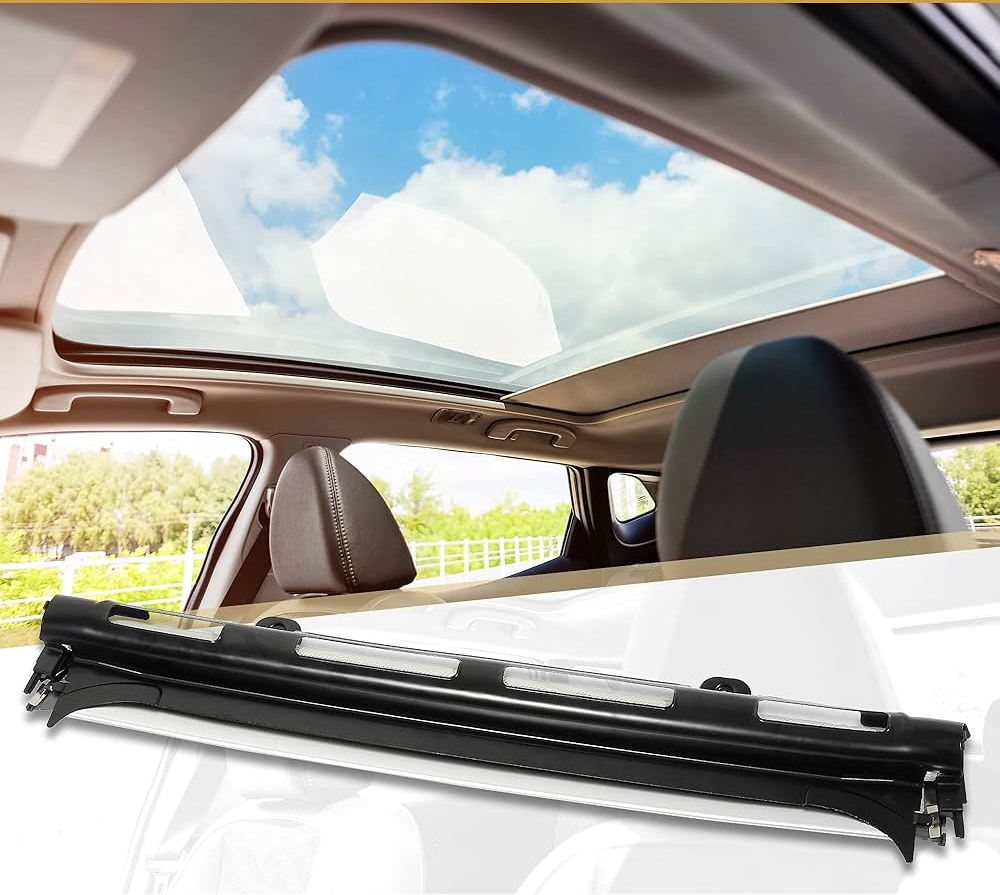 Black Sunroof Curtain Cover 1K9877307B Compatible With AUDI Q5 (8RB) & SKODA SUPERB II (3T4) & YETI (5L) & VW PASSAT B7 (362)