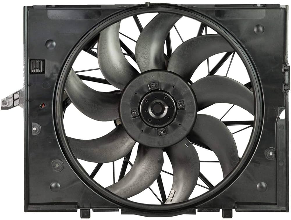 Electric Radiator Cooling Fan Assembly 17427543282 Compatible With BMW E60 W600