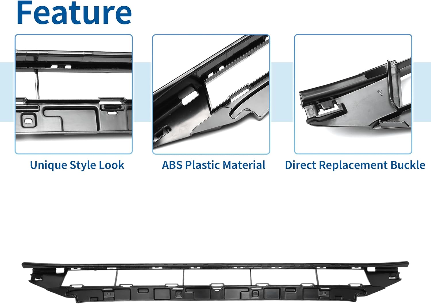 Front Bumper Lower Grill 4M0807647A Compatible With Audi Q7 4M (2016-2019) Tag No.178
