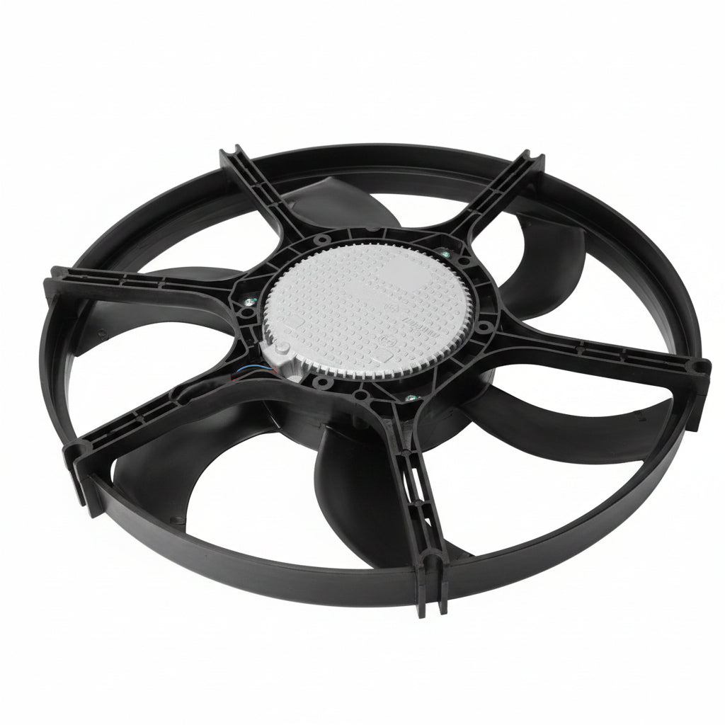 Engine Radiator Cooling Fan Assembly 17428509740 17417589031 17427804620 Compatible With BMW 5 Series (F10) & 6 Convertible (F12)