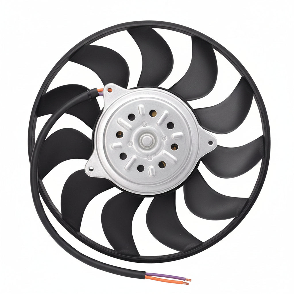 Engine Cooling Fan Motor Fan Assembly (Big) 4F0959455 Compatible With AUDI A6 C6 (4F2) | A6 / S6