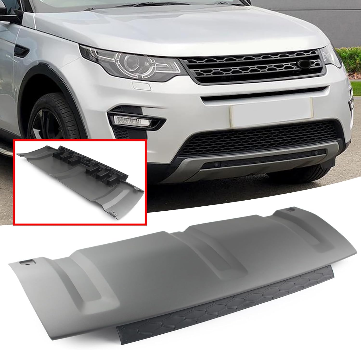 Front Bumper Tow Hook Cover LR061242 Compatible With Land Rover Discovery Sport - L550 (2015-2019) Tag No.905