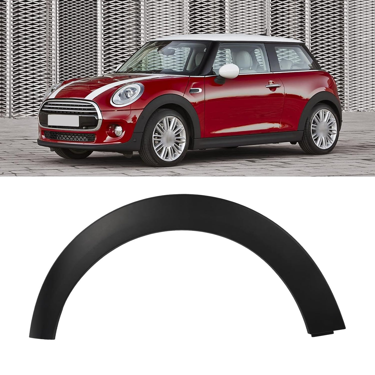 Rear Fender Flare Left 51777376877 & Right 51777376878 Compatible With MIni Cooper F55