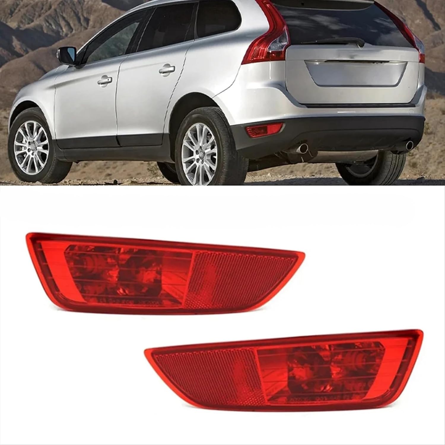 Rear Bumper Light Set Left 30763322 Right 30763323 Compatible With VOLVO XC60 II (246) Tag No.201