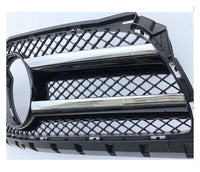 Black Double Chrome Central Show Grille 2468801283 Compatible With Mercedes Benz W246 (2015-2018) Tag No:41