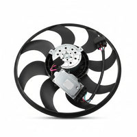Engine Cooling Fan Motor Fan Assembly (Big) 7L0959455G Compatible With AUDI Q7 (4LB) & PORSCHE CAYENNE (9PA) & VW TOUAREG (7LA, 7L6, 7L7)