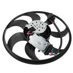 Engine Cooling Fan Motor Fan Assembly (Big) 7L0959455G Compatible With AUDI Q7 (4LB) & PORSCHE CAYENNE (9PA) & VW TOUAREG (7LA, 7L6, 7L7)