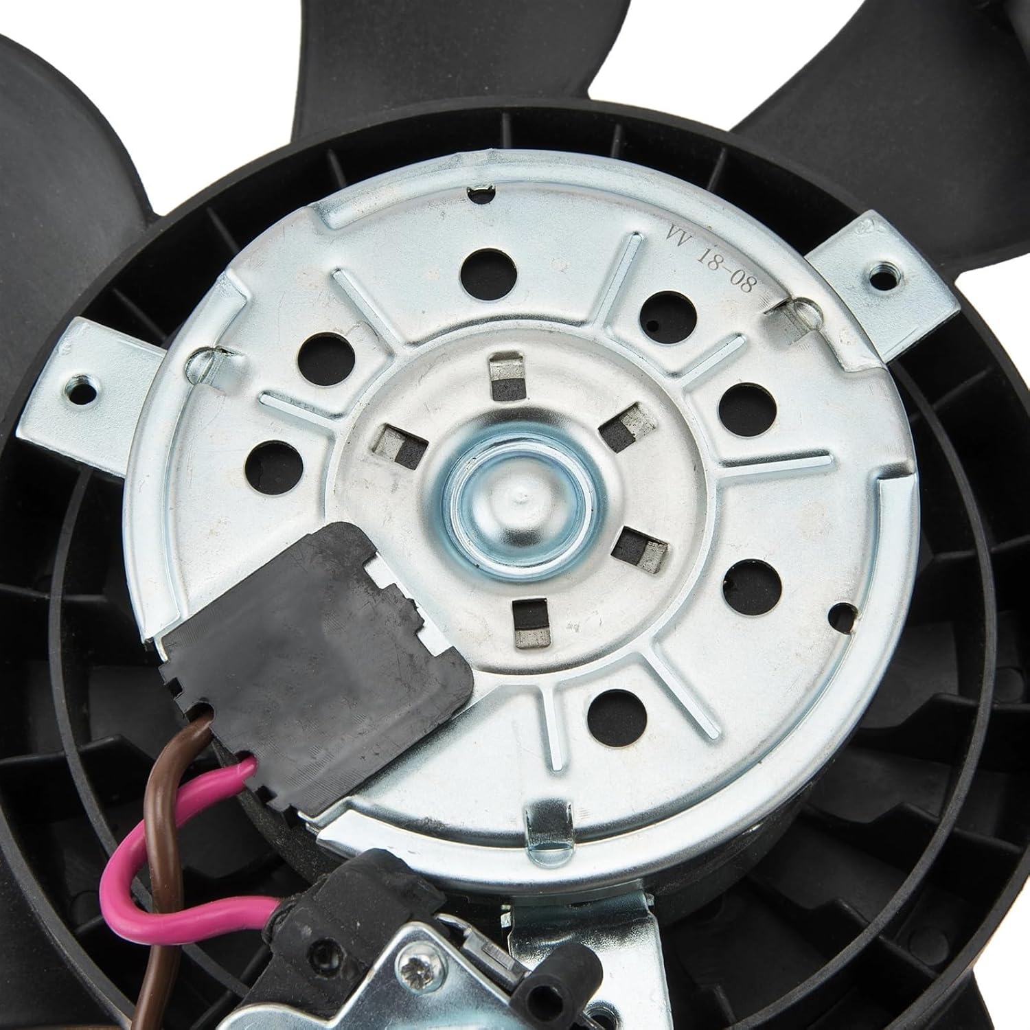 Engine Cooling Fan Motor Fan Assembly (Big) 7L0959455G Compatible With AUDI Q7 (4LB) & PORSCHE CAYENNE (9PA) & VW TOUAREG (7LA, 7L6, 7L7)