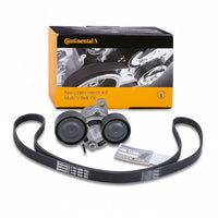 Multi Rib Belt Kit 6PK1698K1  11287810807 11288507415  11288519128  11288512067 Compatible With BMW 5 (F10), 7 (F01, F02, F03, F04), X1 (E84), X5 (F15, F85), X6 (F16, F86) (CONTINENTAL)