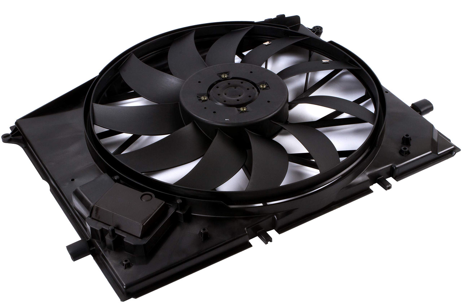 Electric Radiator Cooling Fan Assembly 2205000293 Compatible With Mercedes Benz W220 W850