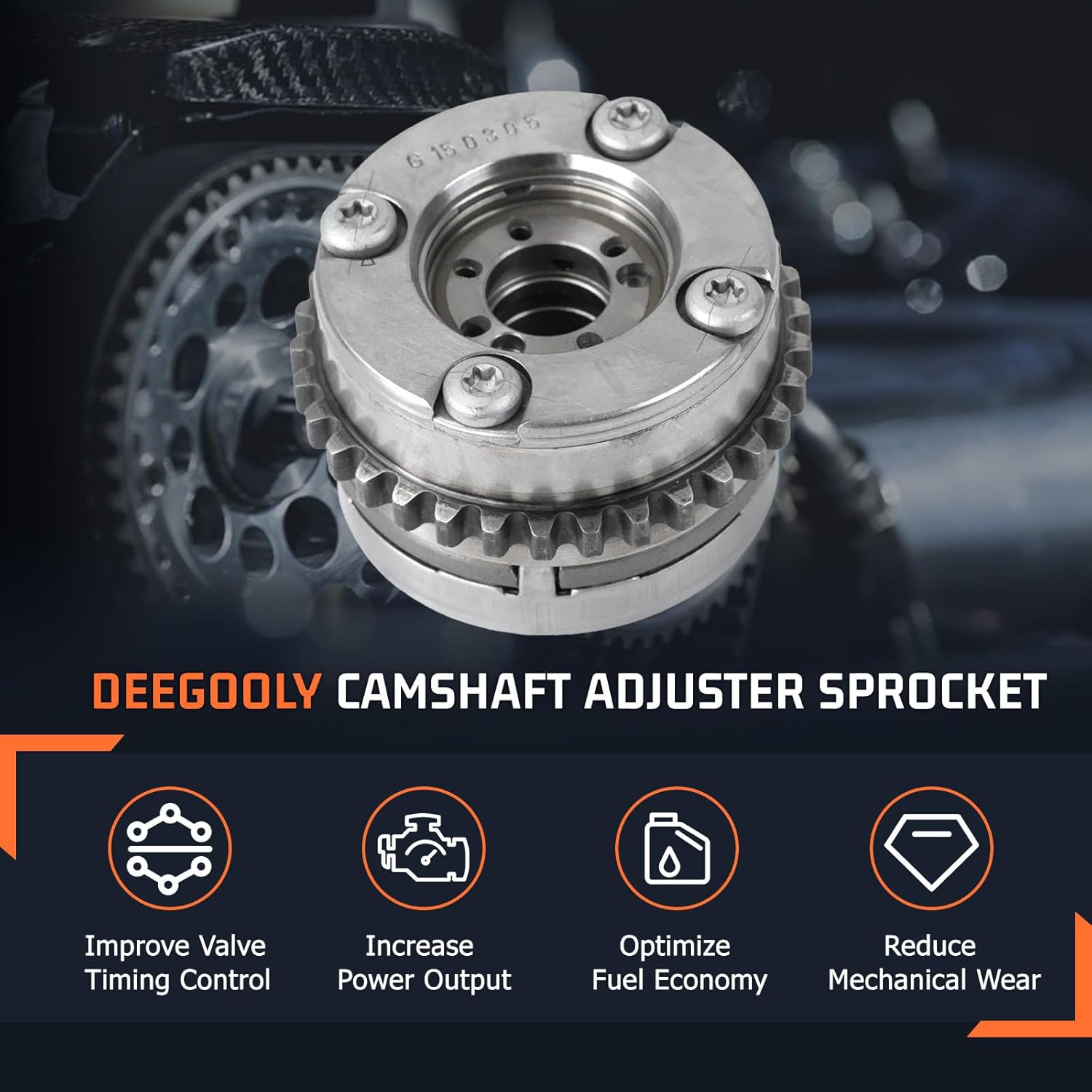 Intake Left Camshaft Adjuster Actuator A2760501547 Compatible With MERCEDES BENZ