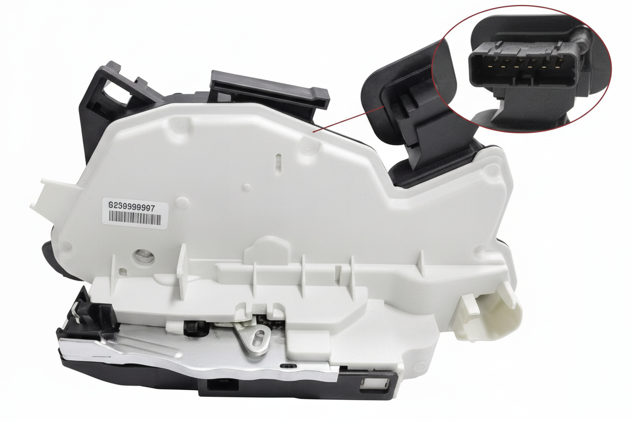 Front Left Door Lock Actuator 5K1837015B Compatible With SKODA OCTAVIA III (5E3, NL3, NR3) & SUPERB II (3T4) & YETI (5L) & VW POLO V (6R1, 6C1)