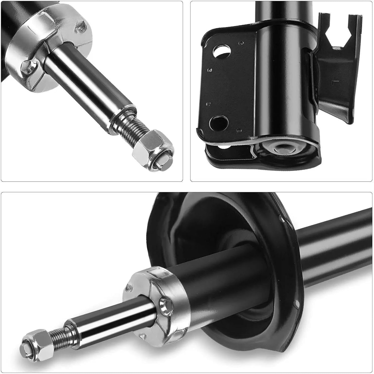 Front Suspension Strut/Shock Absorber 5N0413031AA Compatible With Volkswagen Tiguan, Audi Q3