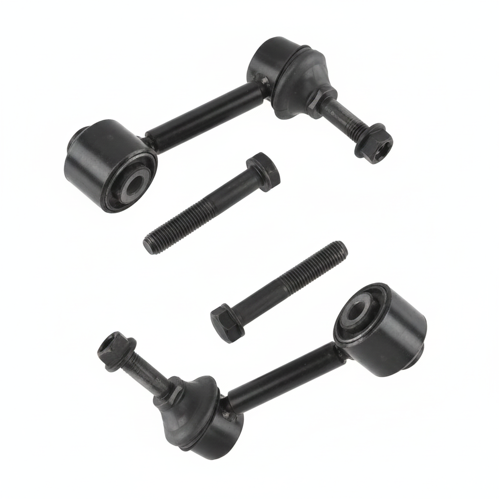 Rear Axle Sway Bar End Stabilizer Link Right & Left 1K0505465AA 5Q0505465C Set Compatible With AUDI A3 Q3 TT & SKODA OCTAVIA II (1Z3) | LAURA & SUPERB II (3T4)