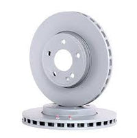 Front Brake Disc Set 2464210112 A2464210112 A246421011207 A2464212412 A246421241207 Compatible With MERCEDES-BENZ A-CLASS W176 & B-CLASS Sports Tourer W246 & CLA Coupe C117 & GLA-CLASS X156