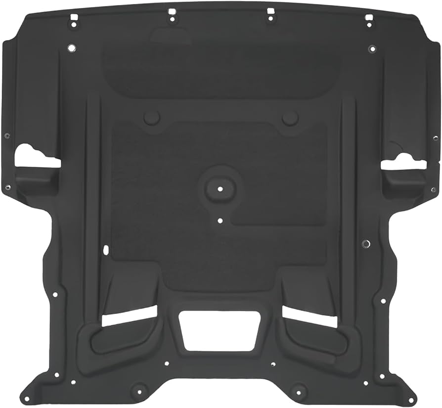 Engine Splash Shield Guard Engine Under Cover Protection 51757185112 Compatible with BMW 5 Series F07 Tag No.8