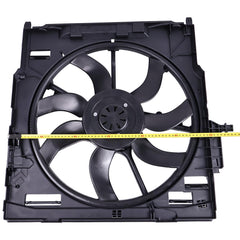 Engine Radiator Cooling Fan Assembly 17427634467 Compatible With  BMW X5 (E70) & X6 (E71, E72)