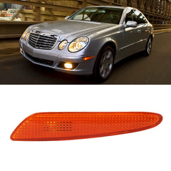Front Bumper Turn Signal Indicator Light Left 2118200121 & Right 2118200221 Compatible with Mercedes Benz E-CLASS W211 2003-2005 Tag-FBL-15