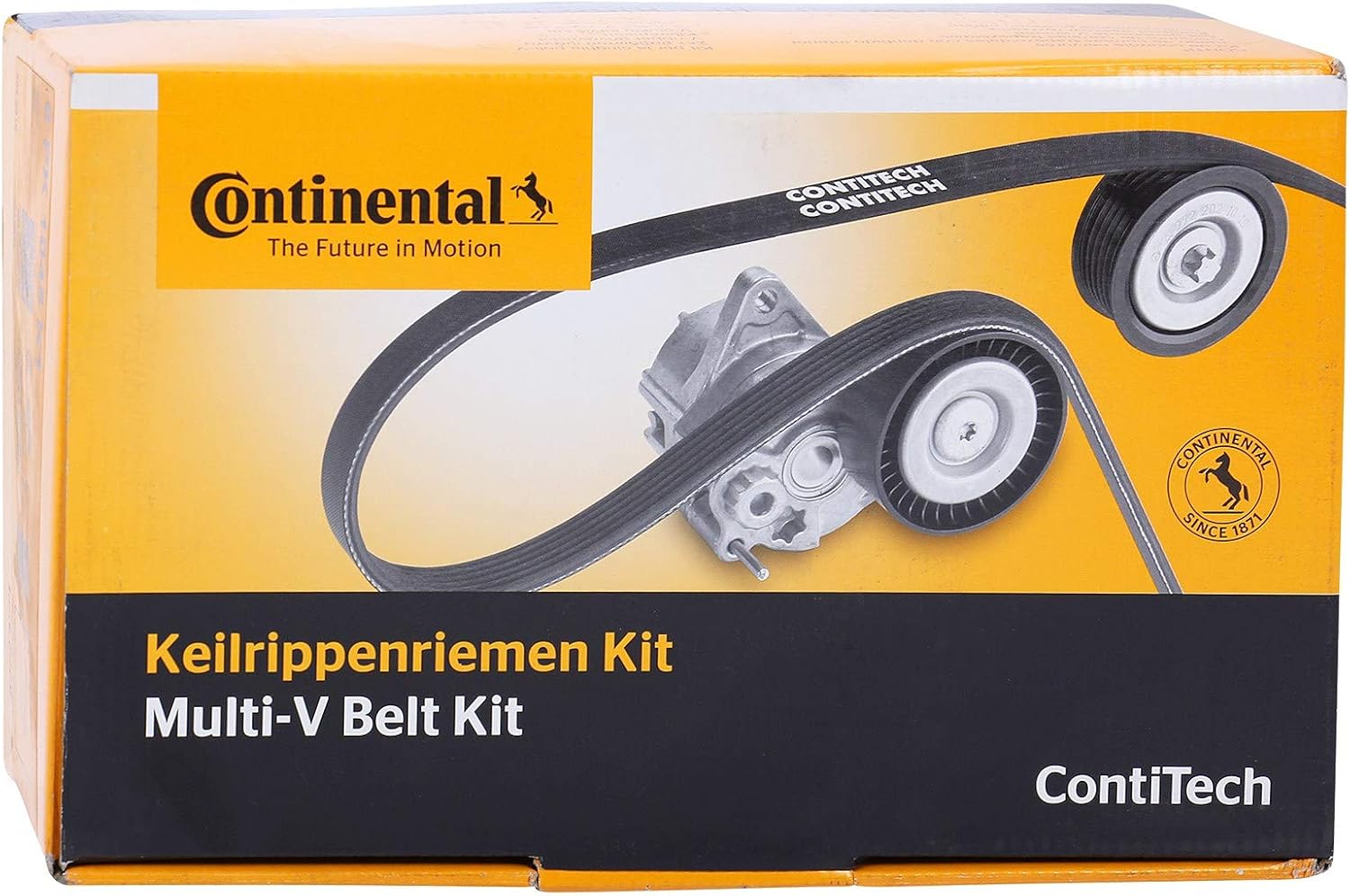 Timing Belt Kit CT1131K1 057109243M 03L109244D Compatible With AUDI A4 B8 (8K2) | A4 / S4, A6 C6 (4F2) | A6 / S6, Q5 (8RB), Q7 (4LB) (CONTINENTAL)