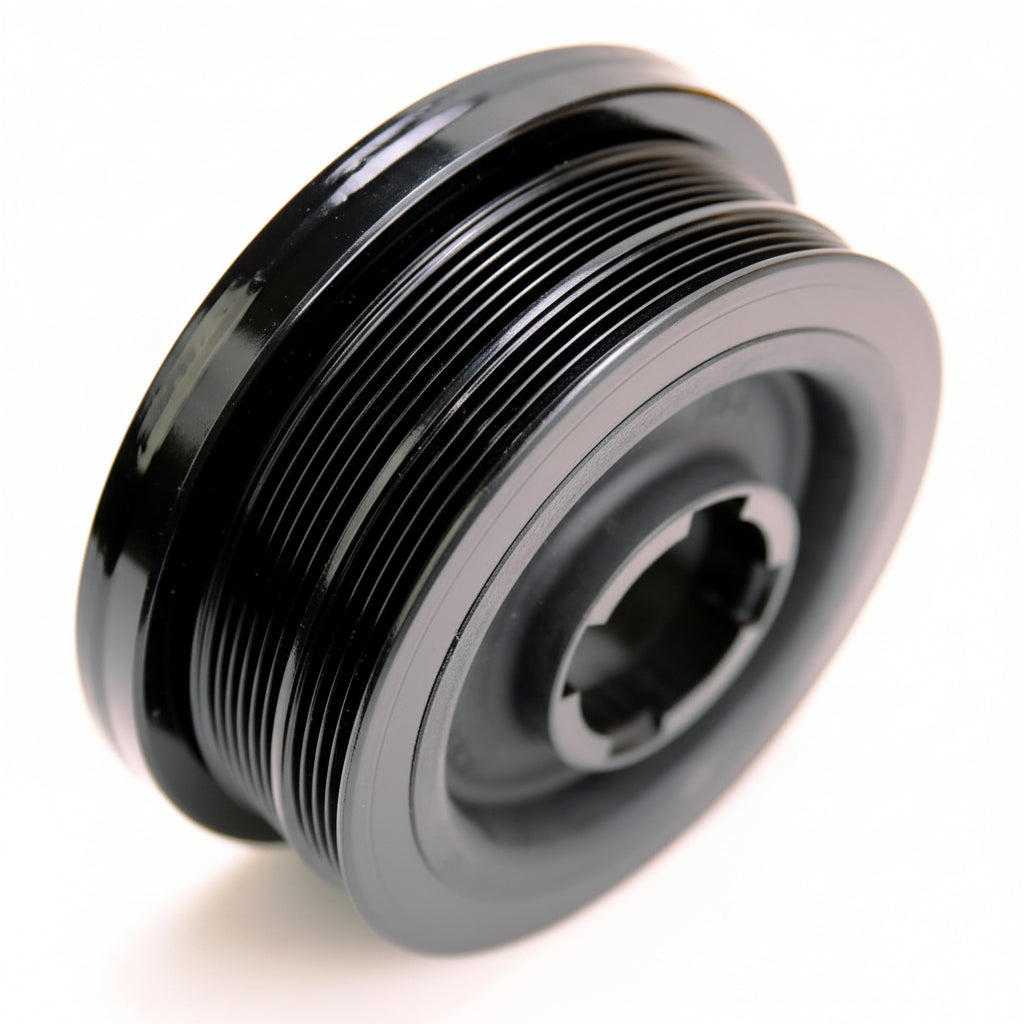 Belt Pulley VD1105 11237788611 Compatible With BMW 3 Convertible (E93), 5 (E60), 7 (E65, E66, E67), X5 (E70), X6 (E71, E72) (CONTINENTAL)